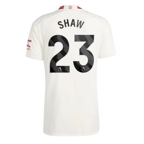 Maillot de foot Manchester United Luke Shaw #23 Troisième 2023-24 Manches Courte